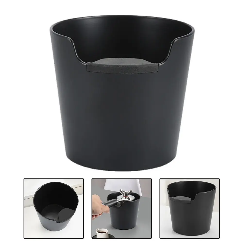 Coffee Grounds Knock Box Bucket Espresso Accessories Coffee Tamper Stand
