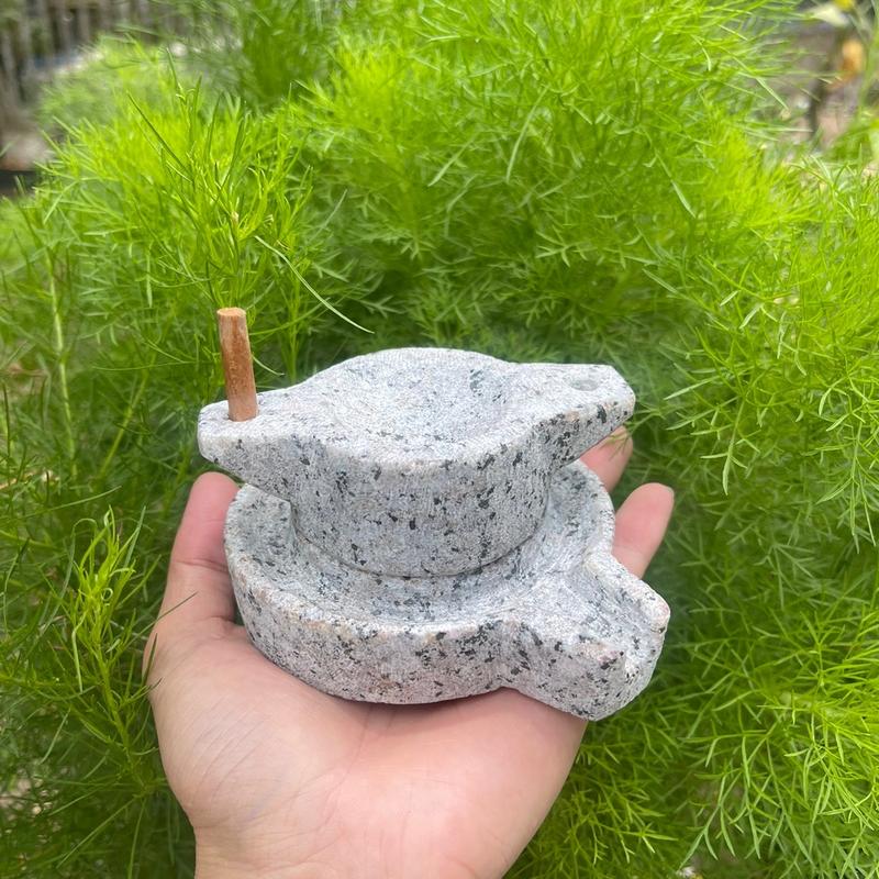 Cối Xây Bột Mini Dùng Trang Trí Phong Thuỷ “ Không xây gạo được “ 0