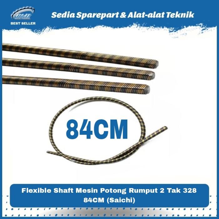 Flexible Shaft Seling Mesin Potong Rumput 2 Tak BG328 84CM (Saichi) 0