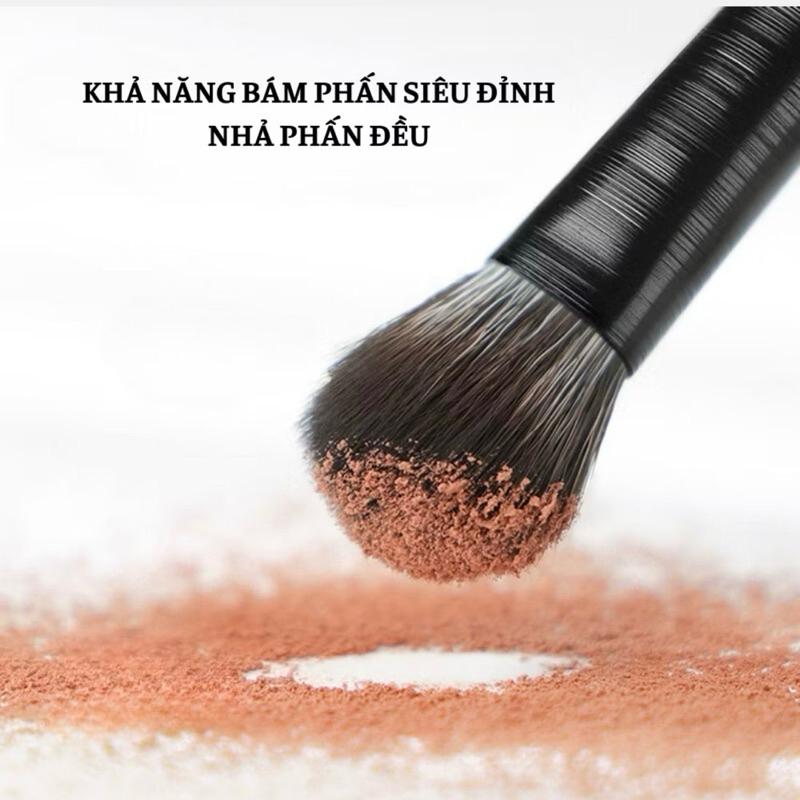 Set Cọ Trang Điểm Mắt Khối Mũi Chuyên Nghiệp 7