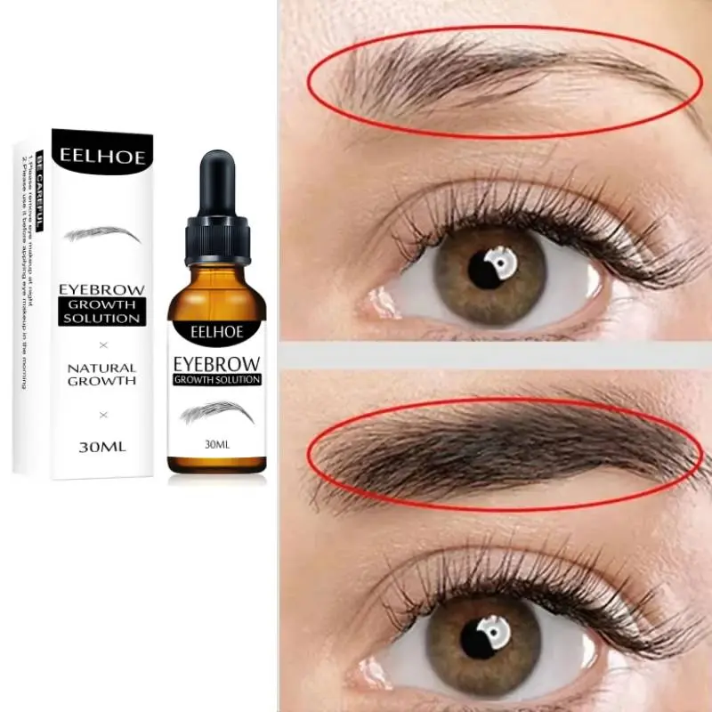 Serum Mọc Lông Mày, Dễ Sử Dụng, Tự Nhiên, Hiệu Quả Tăng Cường, Dầu Lỏng An Toàn Tự Nhiên, 30ml, Thúc Đẩy Kết Quả Mọc Lông Mày