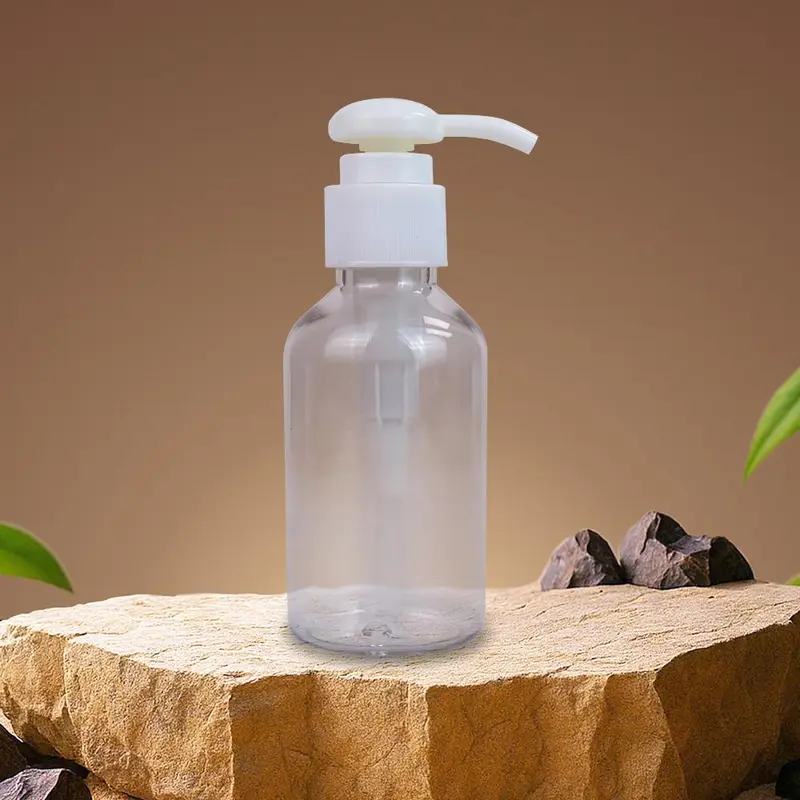 Clear Empty Pump Bottle, 20pcs Portable Travel Cosmetic Lotion Dispenser Bottle, Refillable Storage Bottle for Home & Travel 5