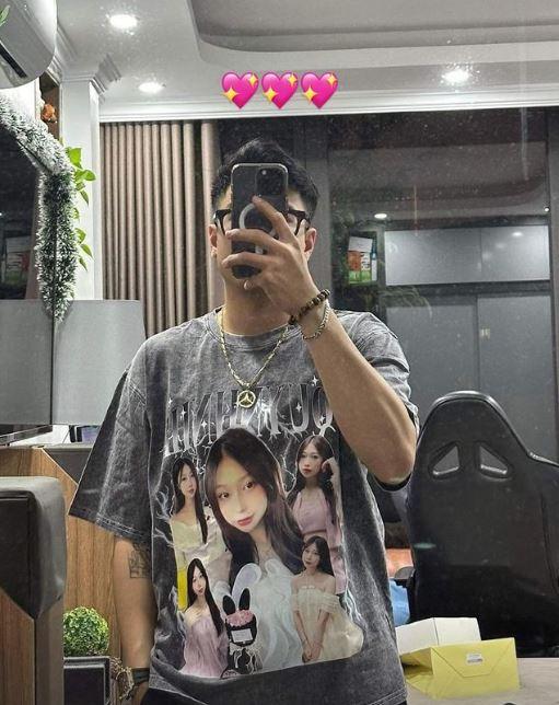 Áo loang in hình theo yêu cầu, áo đôi, quà tặng người yêu, quà tặng sinh nhật ý nghĩa, miễn phí tư vấn và thiết kế Dozugi Menswear Cotton Nam 3