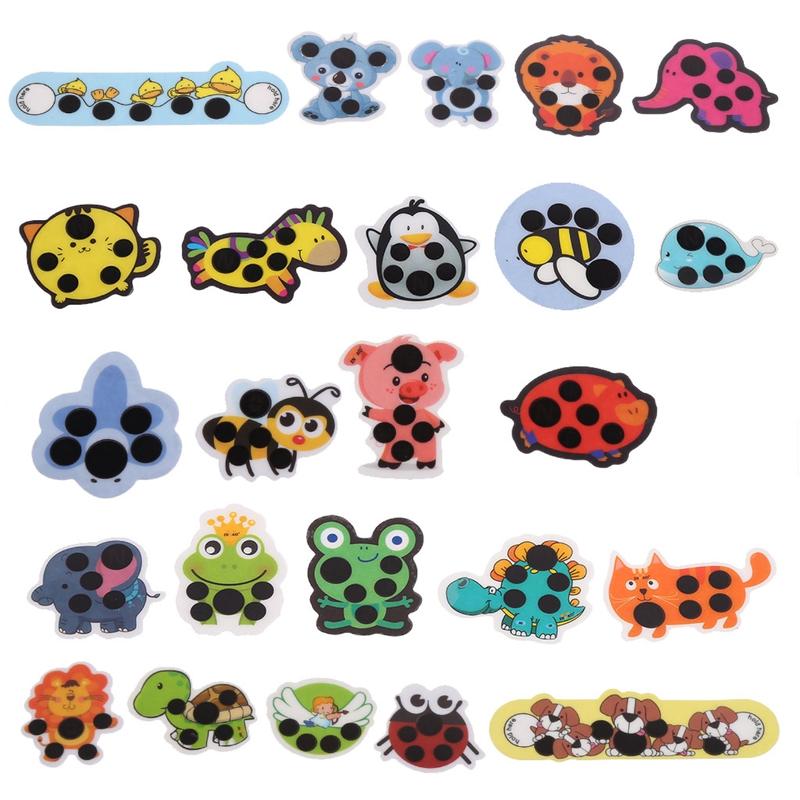 Product Introduction of Cartoon Fever Stickers Children Forehead Thermometer Fever Track Testing Sticker 41