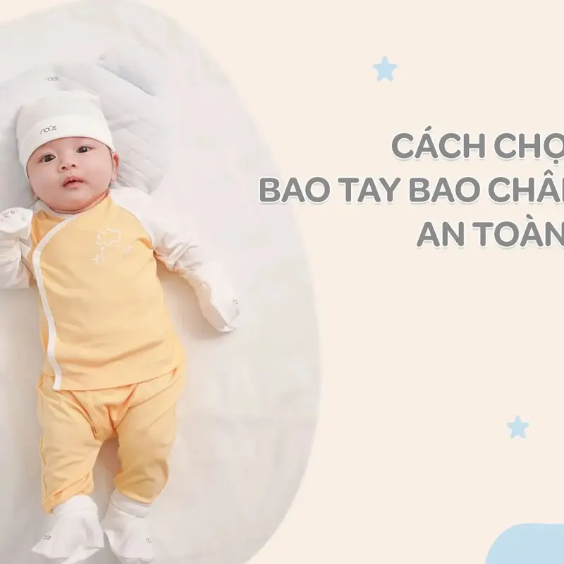 Mũ bao tay bao chân LẺ mềm mịn cho bé sơ sinh 7