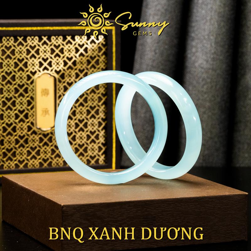 Vòng Tay Đá Bạch Nguyệt Quang Trục 11mm Bản Hẹ Phụ Kiện Thời Trang Nhiều Màu Sắc - Sunny Gems - Trang Sức Phong Thủy