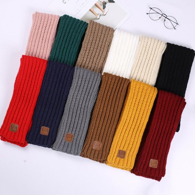Product Introduction of Fashion Outdoor Soft Neck Warmer Kids Scarf Warm Knitted Scarf 15