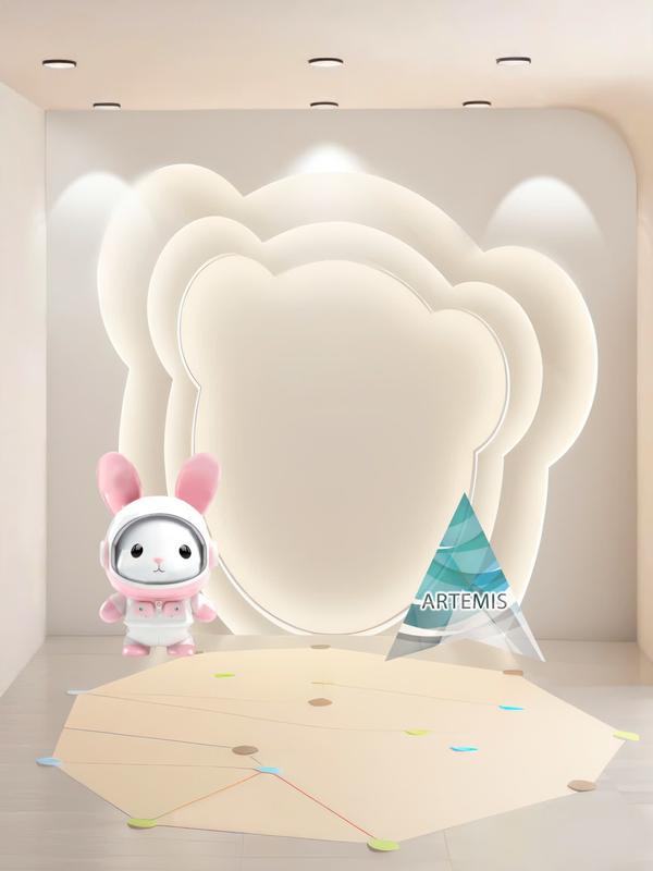 Phông nền livestream - Chụp ảnh sản phẩm - Background Sang Chảnh Tone Hồng Livestream in 3D-5D cao cấp ( có in theo kích thước yêu cầu) 3