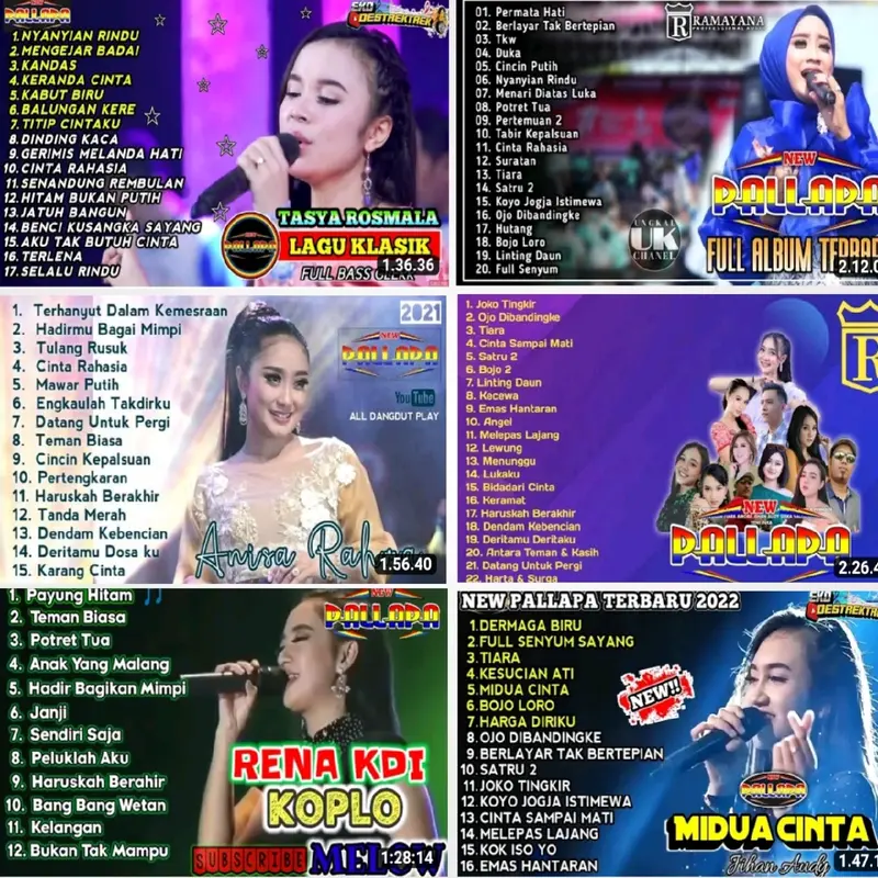 flasdisk 16 GB  ISI VIDIO DANGDUT MP4 NEW PALLAPA 0