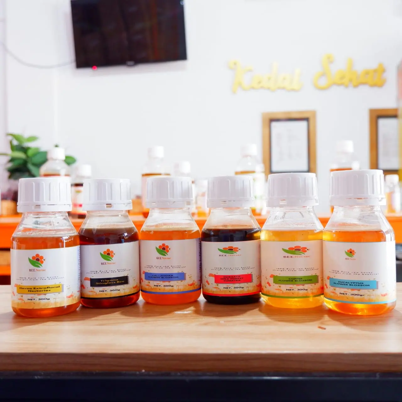 Raw Honey Madu Asli Murni Nektar Bee Nectar 300gr