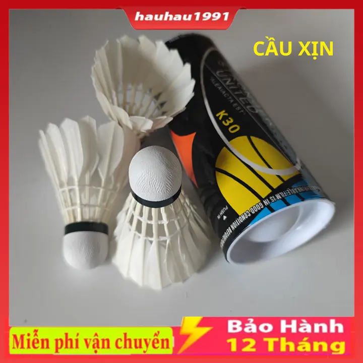 HỘP CẦU LÔNG K30 GỒM 3 QUẢ XỊN