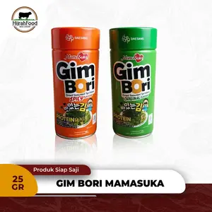 MamaSuka Gim Bori - Nori Tabur Botol | Rumput Laut Panggang - 25 gr