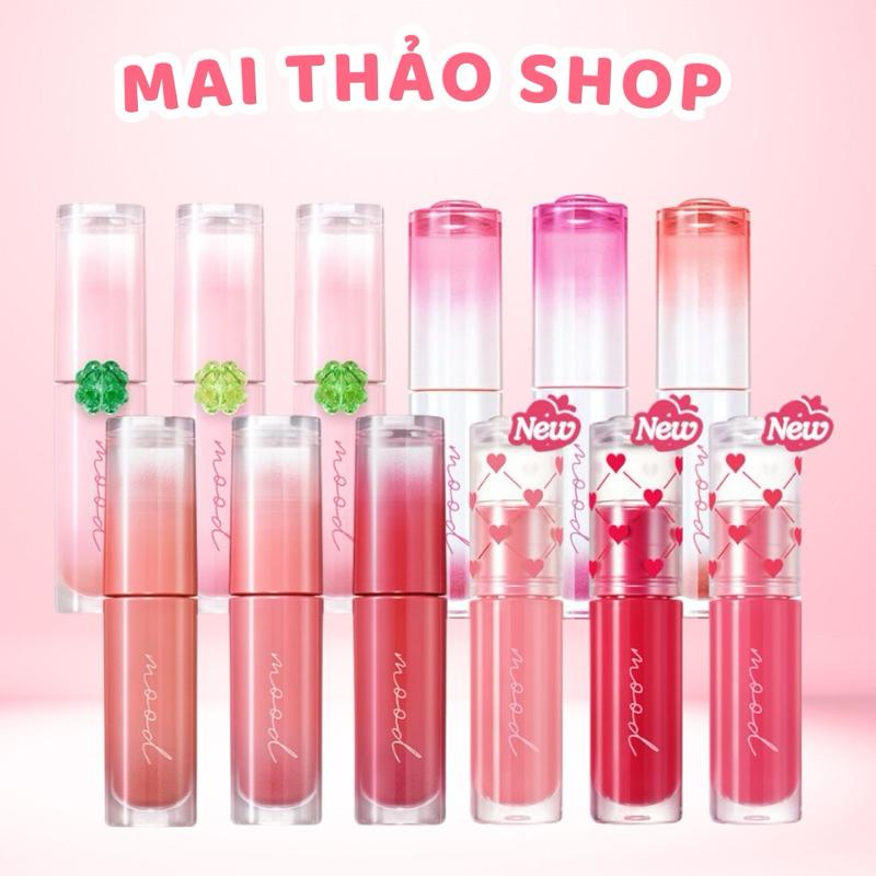 PERIPERA Son tint bóng Peripera Ink Mood Glowy Tint 4g Son Kem Nữ Women
