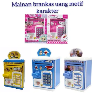【READY】CELENGAN BRANKAS ANAK KARAKTER ANIMASI Children Money Coin