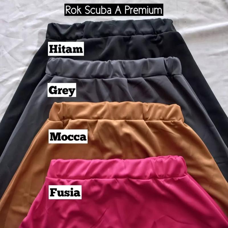 DIANS - Rok A Panjang - Rok A Line - Rok Model A - Rok Muslimah - Rok Hitam - Outfit Muslimah Cewek Pondok - Rok Cantik - Rok Vintage 5
