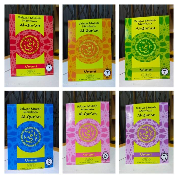 Buku Belajar Mudah Membaca Al Qur'an Metode Ummi Jilid 1 -6 Al-Qur'An 0