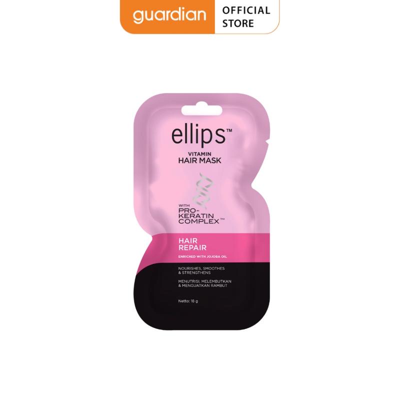 Kem Ủ Tóc Ellips Với Pro-Keratin Complex (Vitamin Hair Mask With Pro-Keratin Complex Hair Repair) 18g