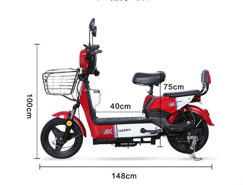 Xe Đạp Điện SK8 đầy đủ phụ kiện, Mẫu Mới NEW 2025, phù hợp cho học sinh - Hàng nội địa trung