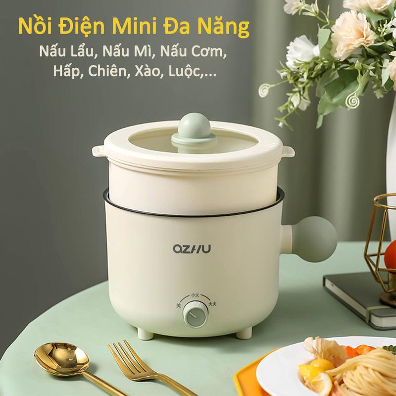 Nồi Lẩu Mini Đa Năng Siêu Tốc Dành Cho Sinh Viên Văn Phòng Gia Đình Siêu Tiện Lợi