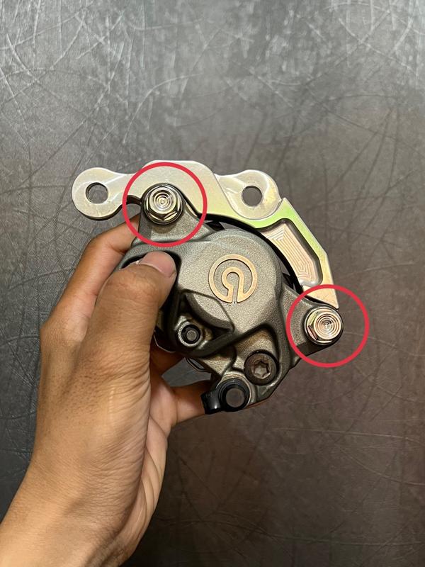 combo 2 ốc inox 304 8li20 bắt heo dầu kiểu brembo, fando, anchos, adelin mod, 2pis, 4pis