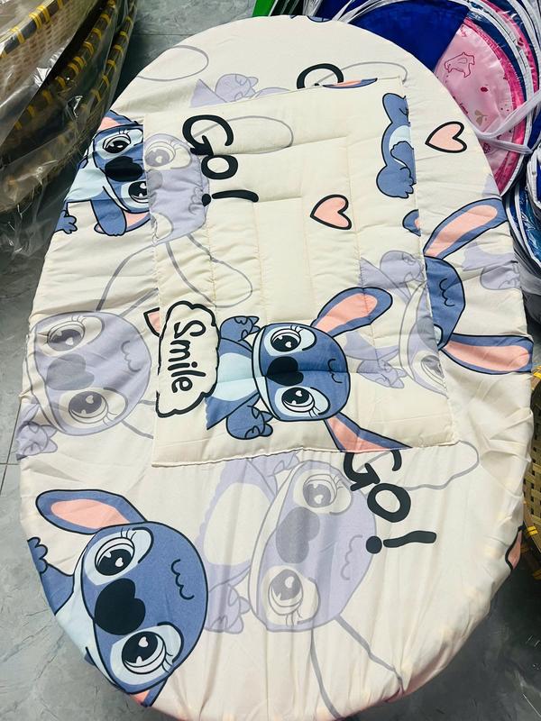 (miếng lót nôi)-Ga đệm bọc nôi tre nằm võng cho bé(Không có nôi)