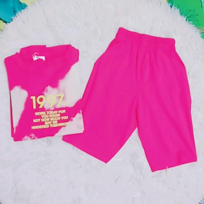 Sét Bộ Cotton 4 Màu, Sét Cotton Loang Cổ Tròn Cotton Nữ 0