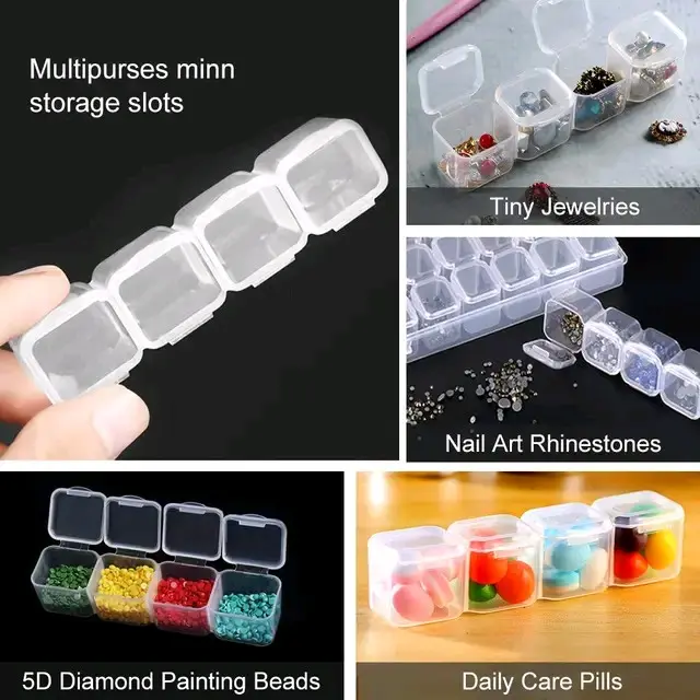 Kotak Penyimpanan Diamond Painting Storage Box Multifungsi Untuk Perhiasan 2