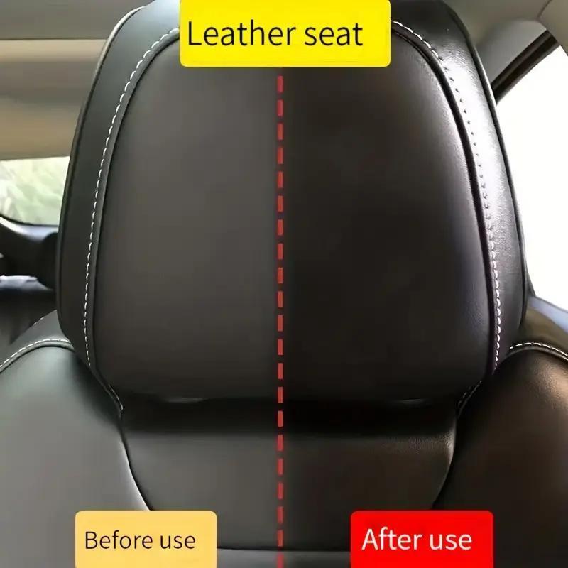 Product Introduction of Car Leather Seat Maintenance Care Oil, 1 Count Multifunctional Leather & Interior Cleaning Care Cream, Professional Car Interior Care Product 3