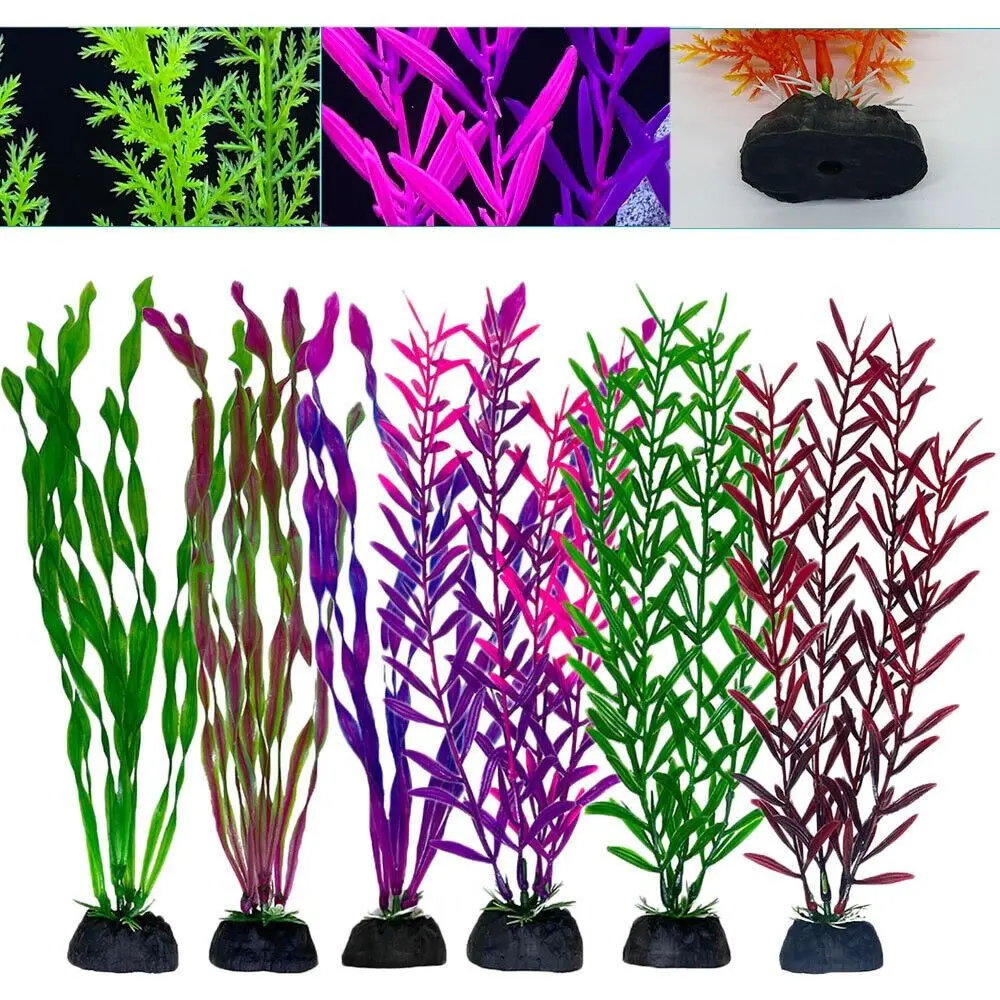Cây Thủy Sinh Mô Phỏng, Cây Nhựa, 28CM, Để Xem Dưới Nước, Đồ Trang Trí Bể Cá, Cảnh Quan, Đồ Trang Trí Cỏ Nước, Cây Nước Nhân Tạo, Sử Dụng Trong Gia Đình