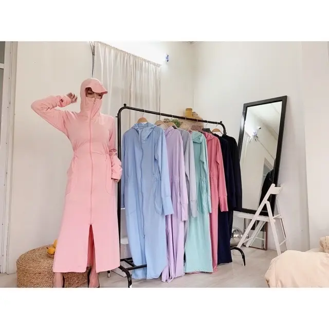 Áo chống nắng dáng 1 lớp Trang Phục Fish Trang Phục Fish