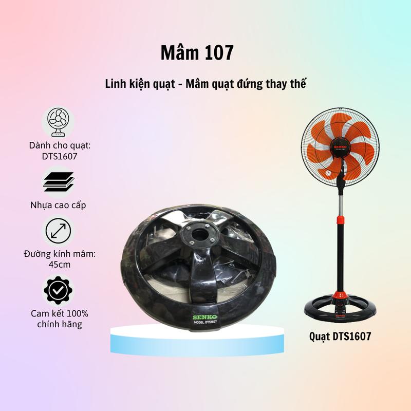 Product Introduction of Mâm Quạt Thay Thế Cho Quạt Đứng Senko - Hàng Chính Hãng - Dùng Tiện Lợi, Dễ Dàng Lắp Ráp - p1 16
