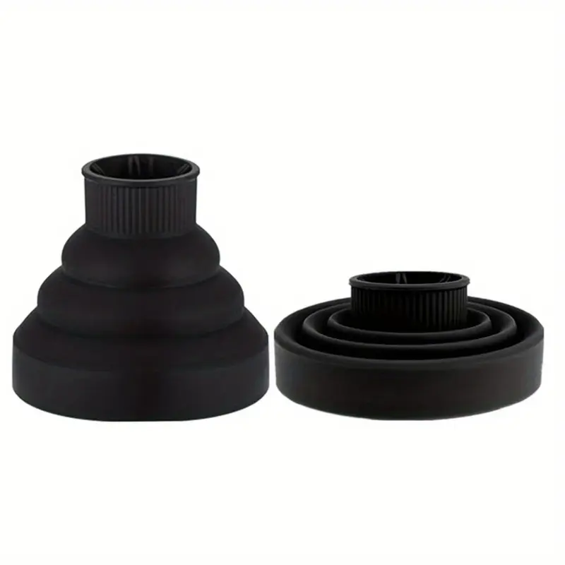 Silicone air hood Silicone hair dryer Folding silicone air hood Curling perm air hood drying set 3