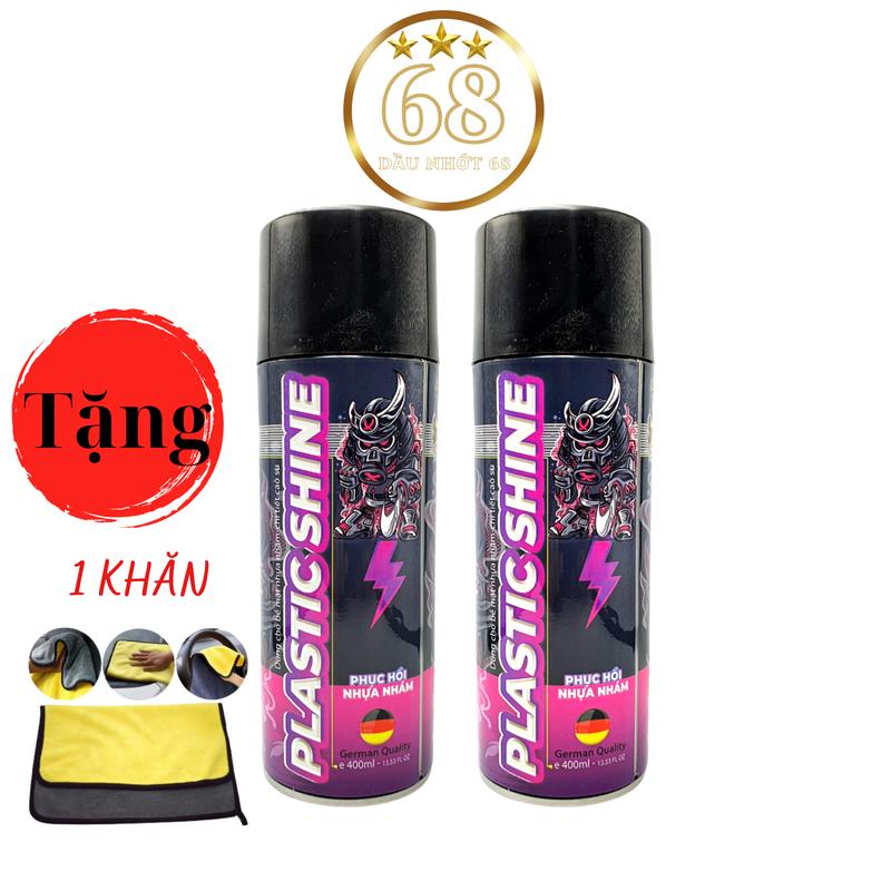  Chai phục hồi nhựa nhám đen SPRAYKING phục hồi bảo vệ nhựa nhám cao su vỏ xe Sơn 