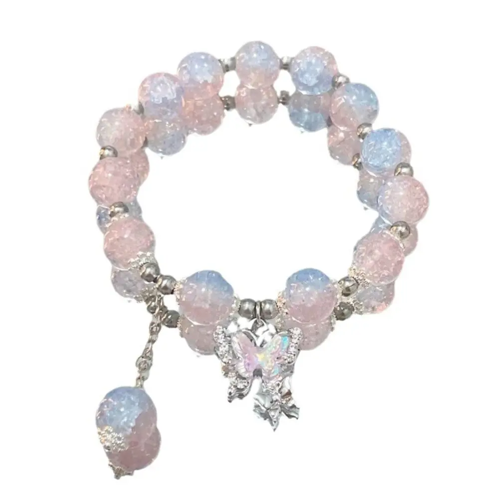 Butterfly bead bracelet temperament couple  best friend bracelet