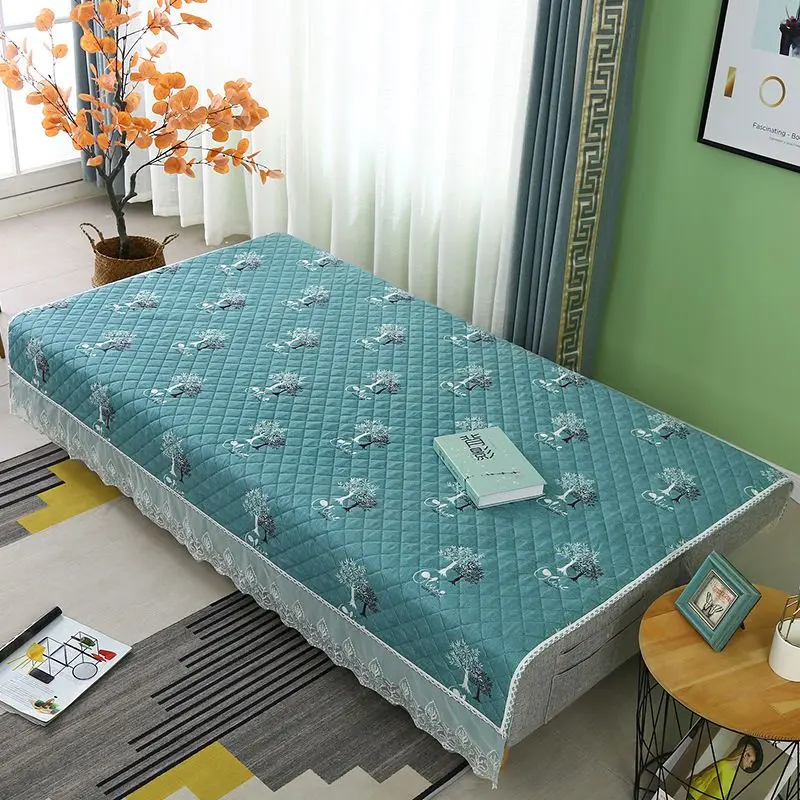 Đệm Sofa, Sử Dụng Kép Bằng Vải Bố, Chống Trượt, Vỏ Bảo Vệ, Khăn Bọc, Vỏ Bảo Vệ, Thích Hợp Cho Giường Đơn, Đệm, Bao Phủ Toàn Bộ, Cho Thuê Năm 2024 2