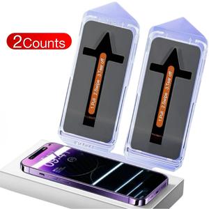 MIAOTIEMO Tempered Glass Screen Protector, Anti-scratch Phone Screen Protector, Phone Accessories Compatible with iPhone 15 14 13 12 11 XS Pro Max Plus 16 Series, Cover, Protective, Cellphone