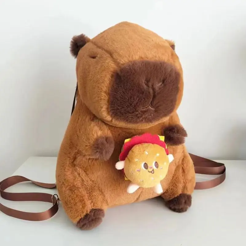 Balo túi xách gấu bông Capybara siêu dễ thương - Túi hình thú nhiều mẫu đa sắc màu - Túi đeo chéo nữ - Túi xách nữ