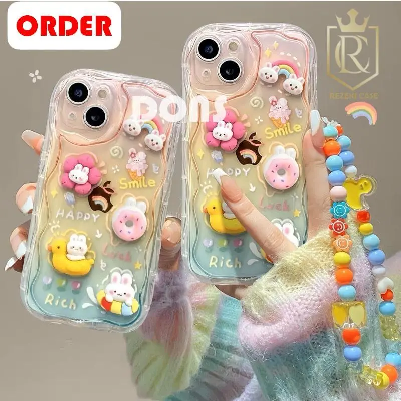 RCni (SG-01) SOFTCASE SILIKON SUDAH + GANTUNGAN LUCU FOR SAMSUNG A71 4G J2 PRIME A02S / A03S A03 A03 CORE A04 A04E A04S / A13 5G A10 / M10 A10S A11 A12 A13 4G / A23 / A32 5G A14 5G A20 / A30 A20S A22 4G A24 4G A32 4G A33 5G A34 5G A50 / A50S / A30S A51