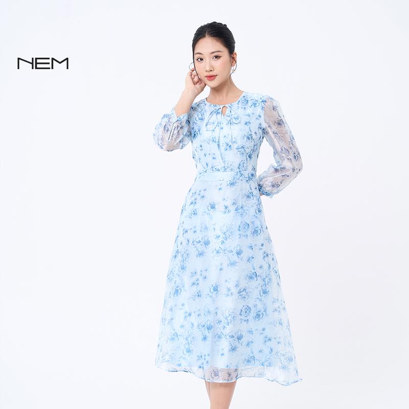 Đầm công sở NEM Fashion tay lỡ D41852 cho nữ - Dress