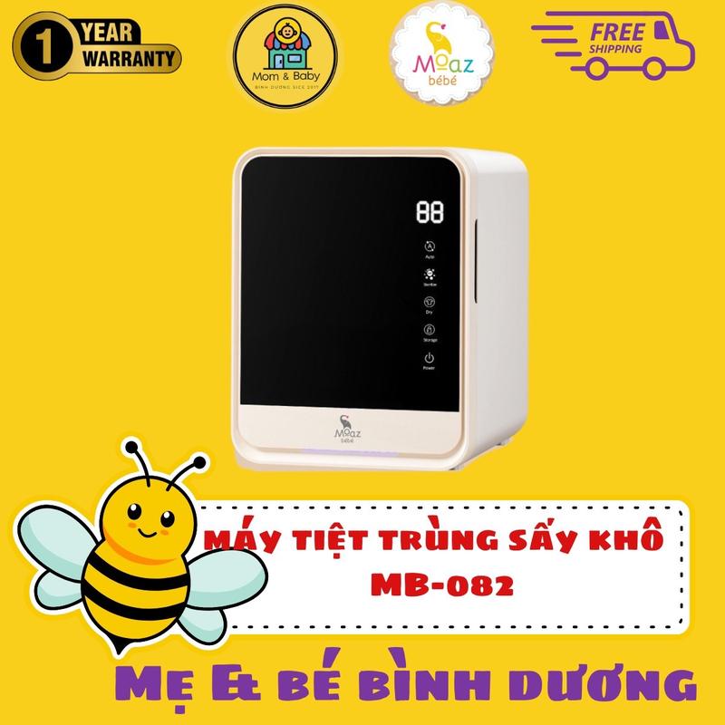 MÁY TIỆT TRÙNG SẤY KHÔ BÌNH SỮA UVC Led - ION MOAZ BÉBÉ MB-082( Bảo hành 12 tháng) Cho Bé
