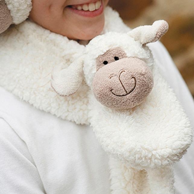 Jomanda Snuggly Sheep Scarf with Velcro Loop 1