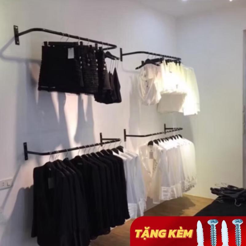 Thanh U treo quần áo gắn tường