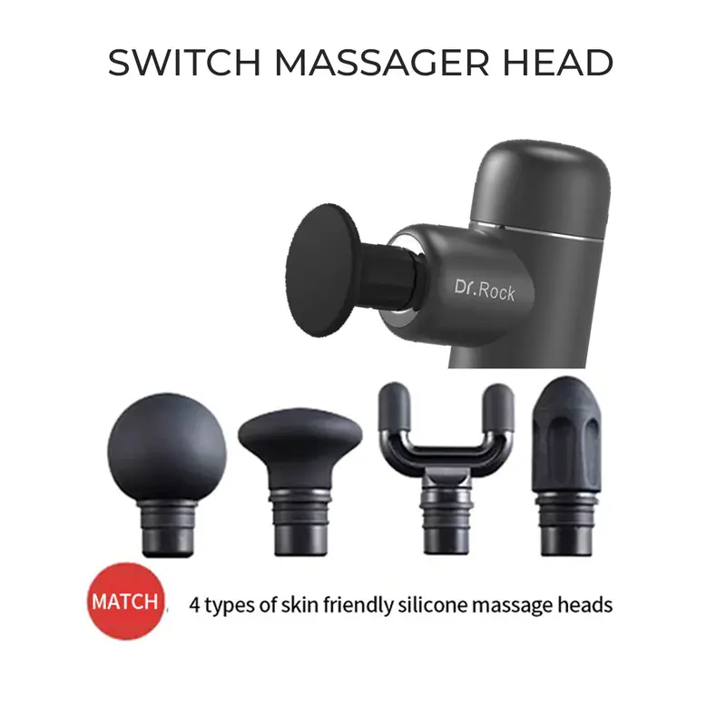 [COD] Dr. Rock Mini 2s Portable Massage Gun / Alat Pijat Elektrik 4