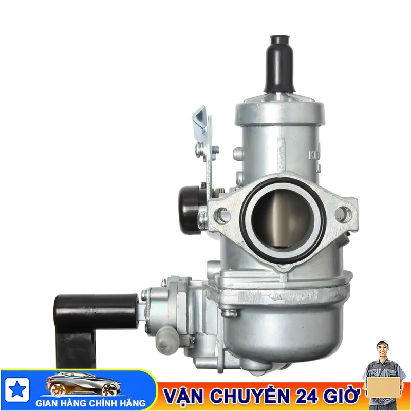 [Bán Chạy] Bộ chế hòa khí WAVE 125, bộ chế hòa khí xe máy, bộ chế hòa khí xe đạp leo núi mini, bình xăng xe máy Honda Keihin Phụ Kiện Phụ Tùng 6