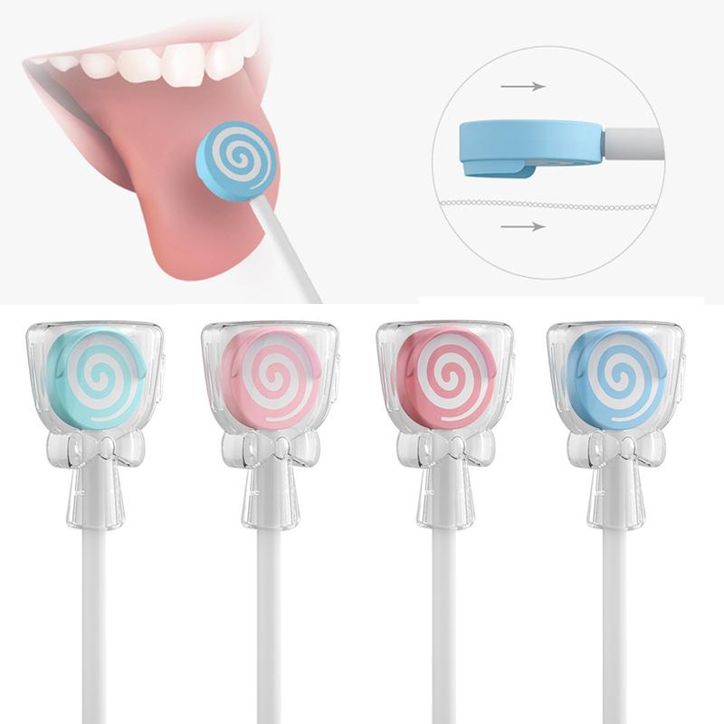YONG Teethers For Babies  Lollipop Shape Baby Tongue Cleaner Scraper Oral Cleaning 1