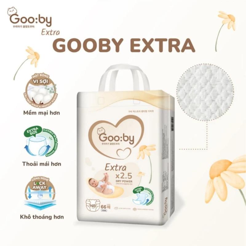 BỈM GOOBY QUÀ HẤP DẪN + Tã bỉm dán quần mix ngày đêm cho bé từ sơ sinh đủ size NB - 3XL tả goody