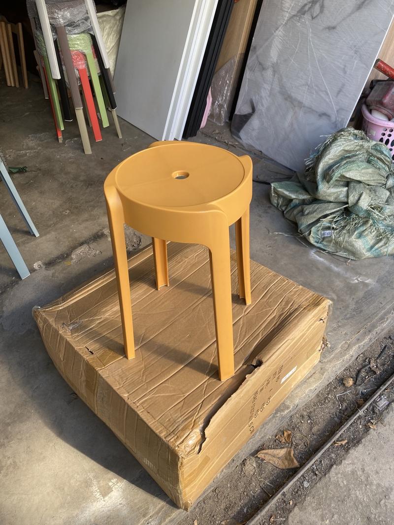 Product Introduction of Ghế đôn nhựa xếp chồng tiện lợi cho mọi không gian kursi bar 6