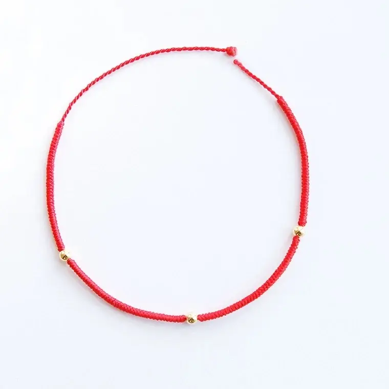 [ORDER 7-15 ngày] | HIGHEST SALE | LITTLE MEOW | Vòng chân, lắc chân chỉ đỏ may mắn Nguỵ Đại Huân