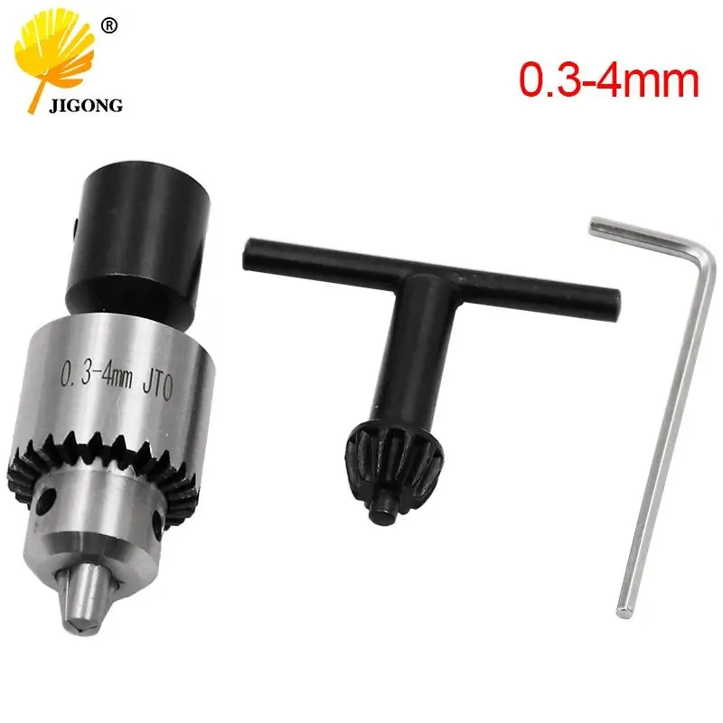 Electric Hand Drill Transfer Chuck DIY JTO 0.3-4mm Dremel Style ...