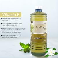 Gambar deviti COMBO 2 Massage Oil Yasmine 1 LTR Aroma Melati Body Oil Aromatherapy Minyak Pijat BPOM CMB02 Melembutkan Vitamin Argan - Melati Body Oil dari Deviti Kota Administrasi Jakarta Barat 4 Tokopedia